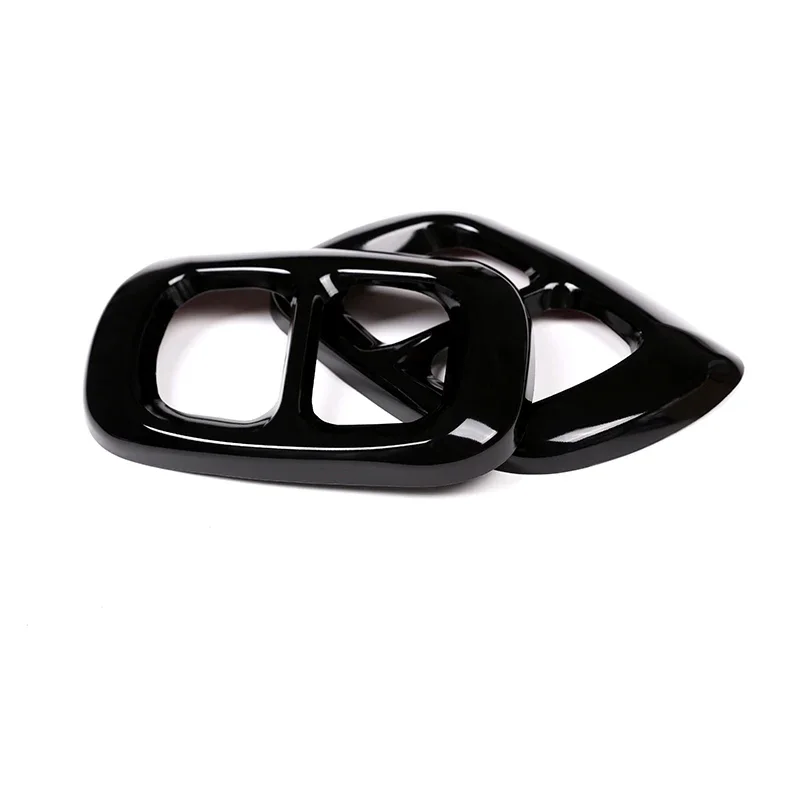 

For Benz GLA GLB Class gla200 220 260 2015-2019 Stainless Steel Rear Bumper Dual Exhaust Pipe Trim Exhause Cover Car Accessories