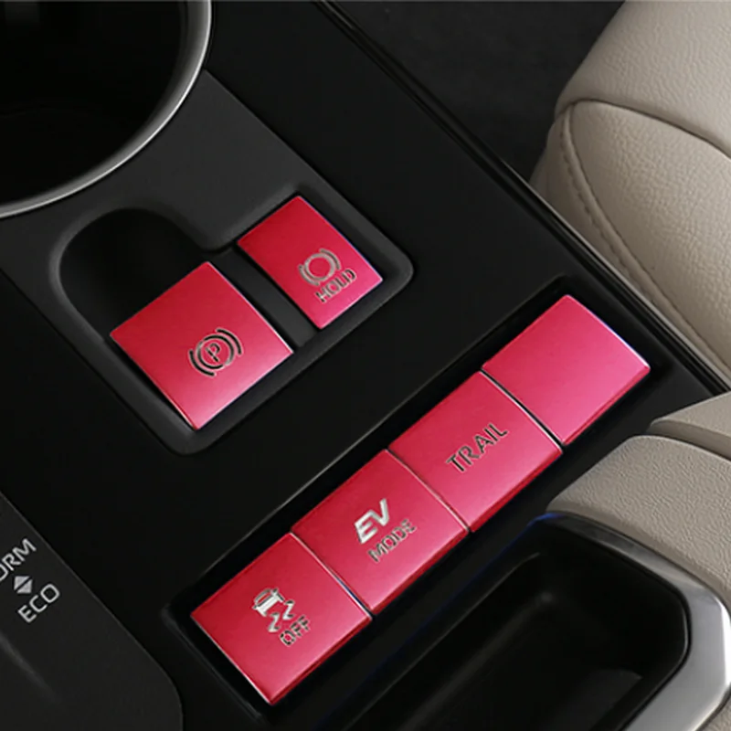 

BJMYCYY для Toyota Highlander 2020-2022 XU70, автомобильная электронная панель ручного тормоза, металлическая фотопанель