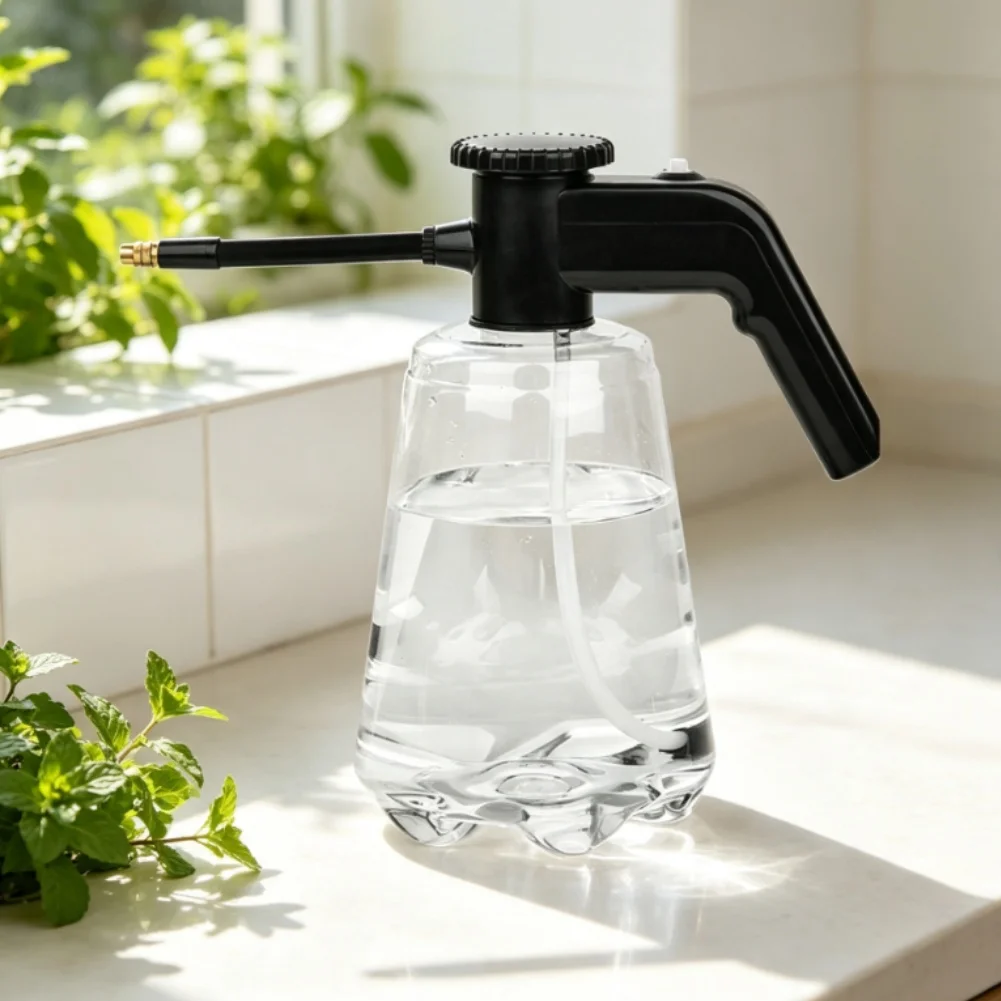 2L Electric Watering Can USB Rechargeable High Pressure Spray Bottle for For garden Use with Adjustable Nozzle
