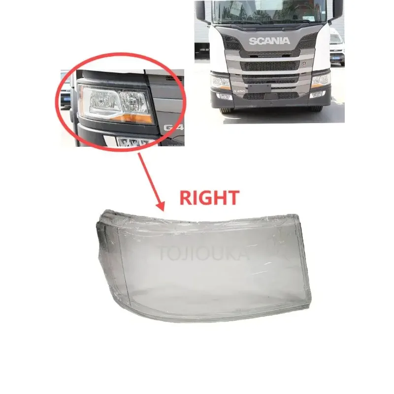 Для SCANIA 650S G410 G450 G400 G500 P Series R серии Автомобильная фара Корпус фары Крышка головного света Линза фары Стекло