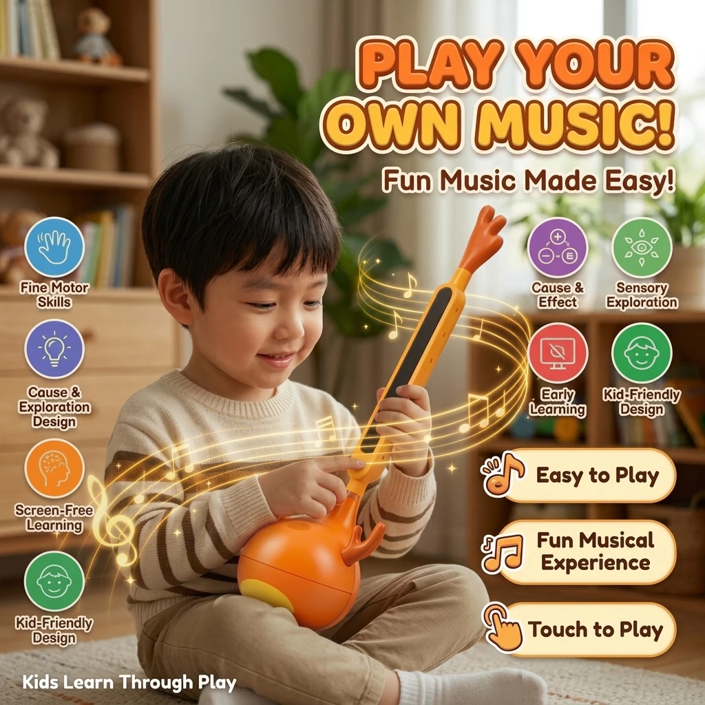 Kids Education Method - Портативная электронная музыкальная игрушка, синтезатор с