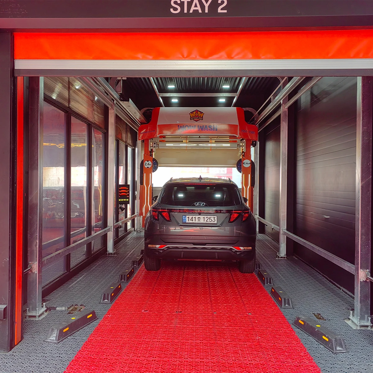 Fully Automatic Touchless Car Wash System - 360° Commercial Self-Service Vehicle Wash Equipment Contactless Car Wash Machine