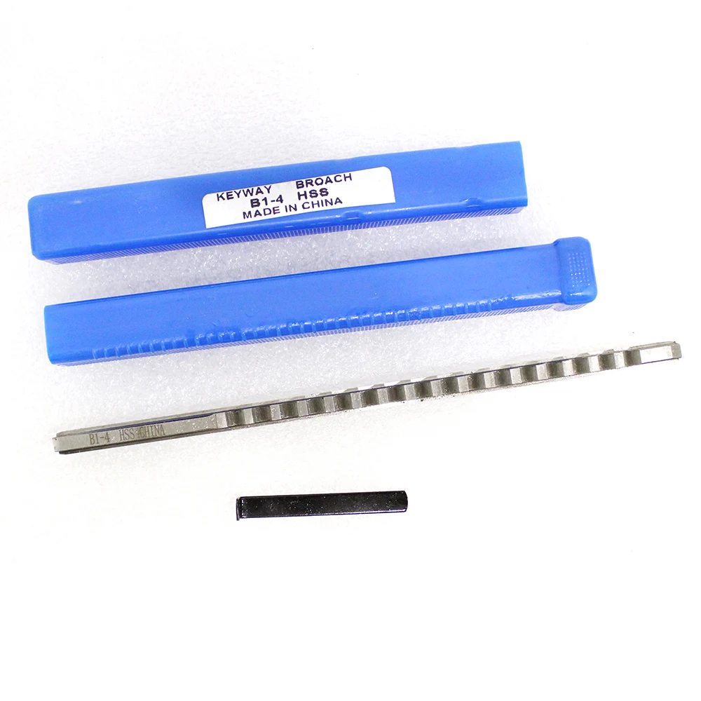 4mm 5mm B1 Type Push Keyway Broaches,  Keyway Cutting Tools for CNC Machine Tool