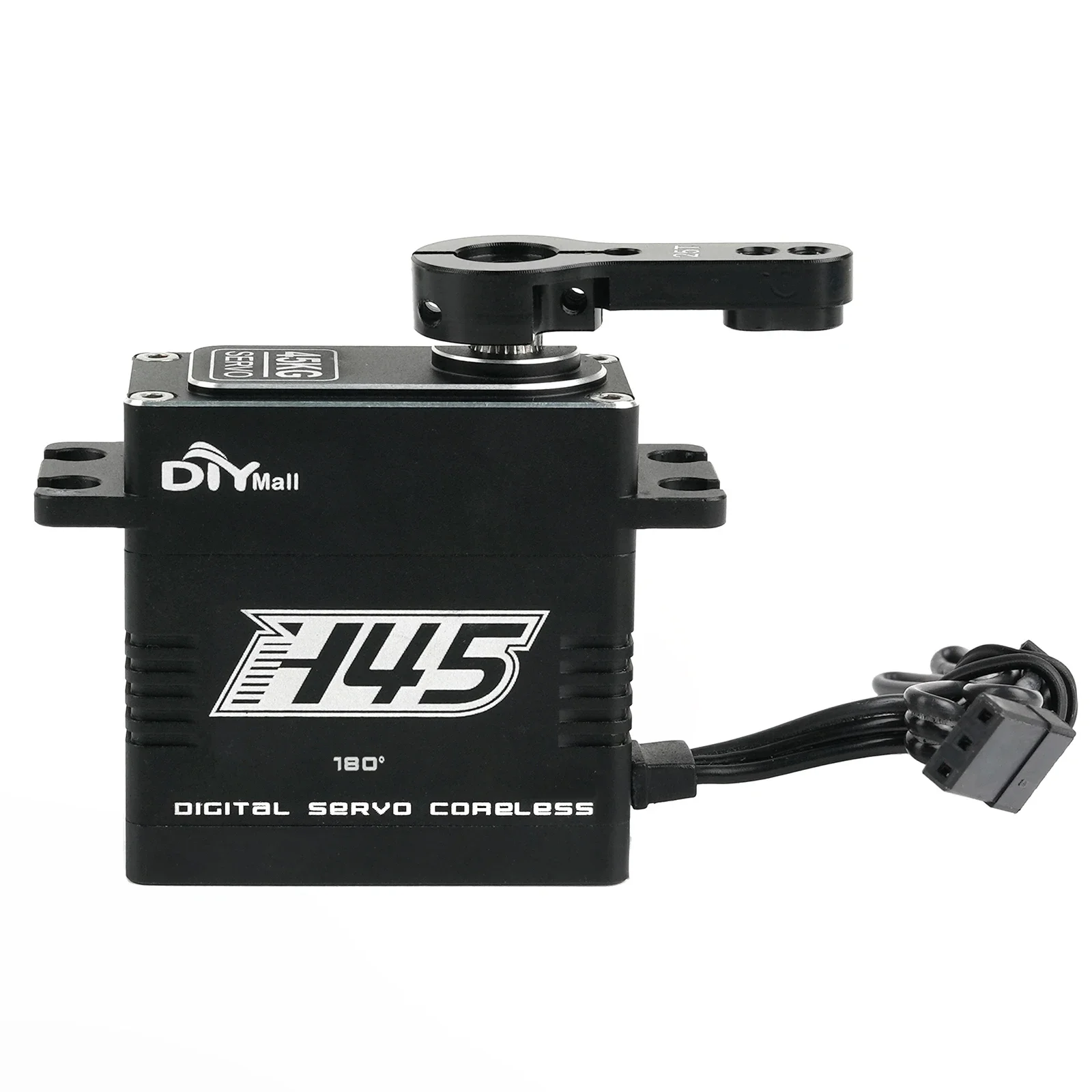 45kg.cm Digital RC Servo HV Coreless Metal Gear 180/270/360 für 1/8 1/10 RC Car Truck Crawler Boat IP67 Wasserdichtes Aluminiumgehäuse