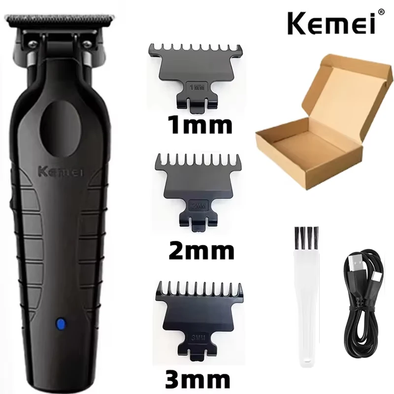 Kemei KM-2296 KM-2299 KM-1102 Professionelles Haarschneidemaschinen-Set Elektrorasierer Männliche Haarschneidemaschine Herren-Trimmermaschine