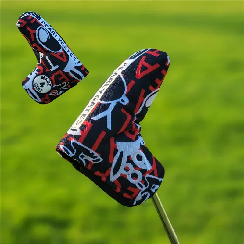 Many Styles Magnetic Golf Putter Cover,Golf Club Head Covers for Putter  Leather Blade Putter Headcover