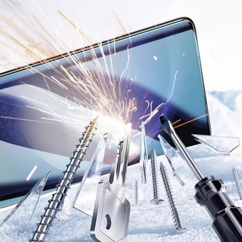 سهلة التركيب واقي للشاشة الخصوصية مكافحة التجسس الزجاج المقسى فيلم ل ممن لهم A98 A80 A77s A74 A79 A78 4G 5G مجموعة إزالة الغبار التلقائي #5