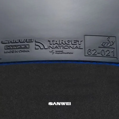Imagen 2 del producto Original SANWEI TARGET 3 tenis de mesa nacional goma pegajosa esponja azul objetivo 3 esponja para pastel de Ping Pong