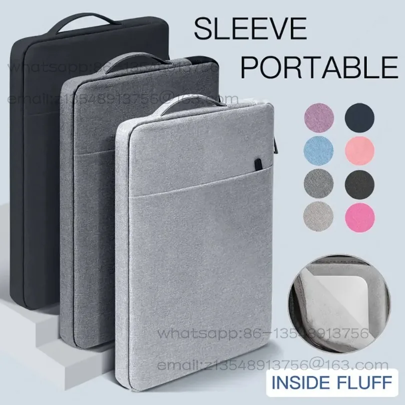 

13,3/13 5/14/15/16 дюймов ноутбук водонепроницаемый портативный защитный чехол на молнии сумка, обратите внимание на размер при размещении заказа