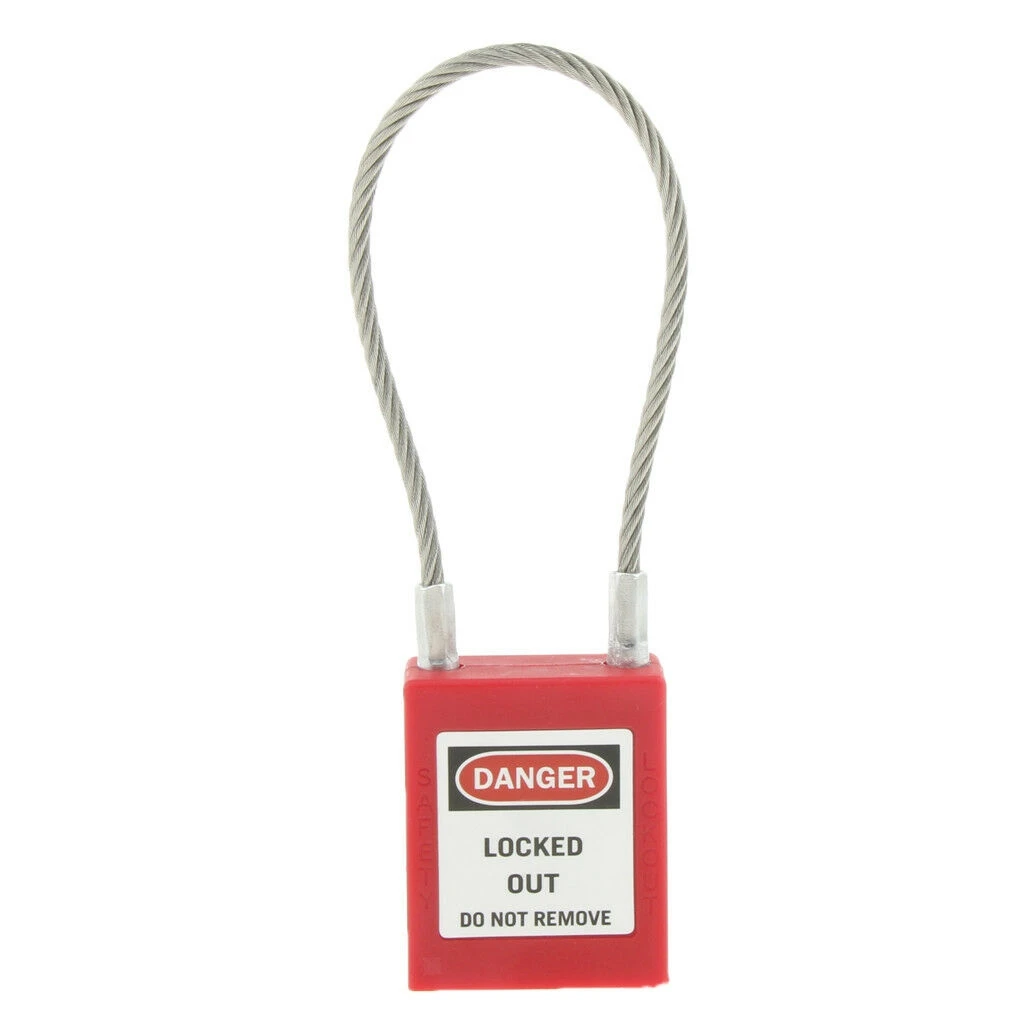 Engineering Safety Padlock Rope Long Lockout Tag Out Isolation Lock Isolation Padlock Lockout Padlock-A68E