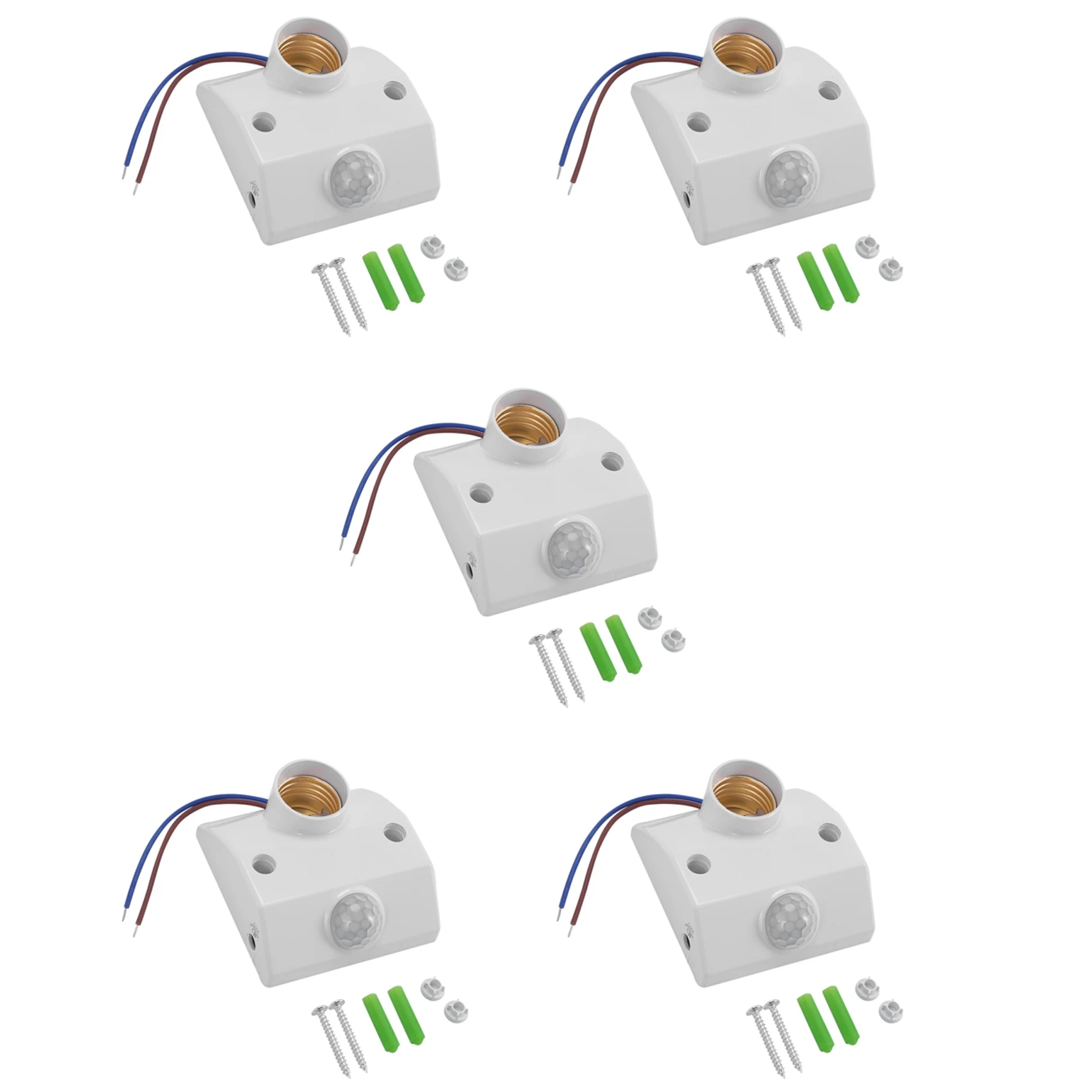 ABUP-5X Base Socket IR Lamp Bulb Movement Detector