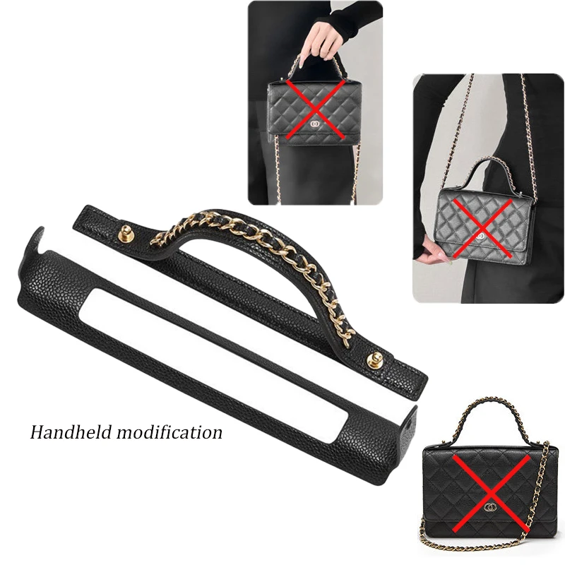 Handheld Modification For Classic Woc Anti Chain Wear Protection Pad Wallet On Chain Bag Support Base Plate Handle Transfrom