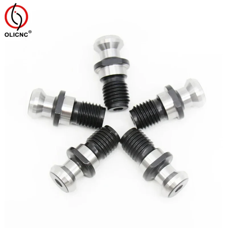 

1pcs BT30/BT40/BT50 Heat treatment hardening pull rod CNC screw through hole and through water Pull Stud Retention Knob