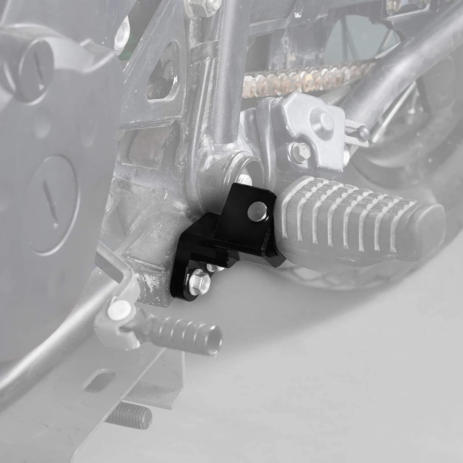 

NICECNC Motorcycle Footpeg Lowering Kit Foot Peg Lowering Brackets For Kawasaki KLR650 KLR 650 1987-2018 2017 2016 2015 2014 13