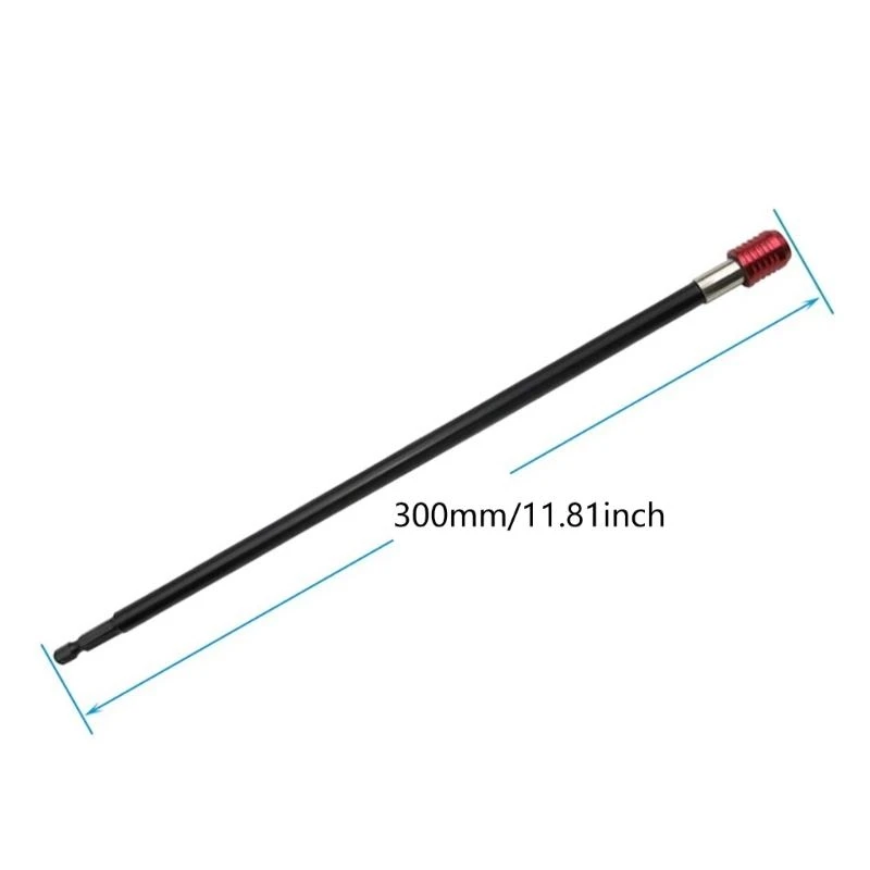 

Locking Extension Bit Drill for Deep Hole Tasks Quick Bit Changes