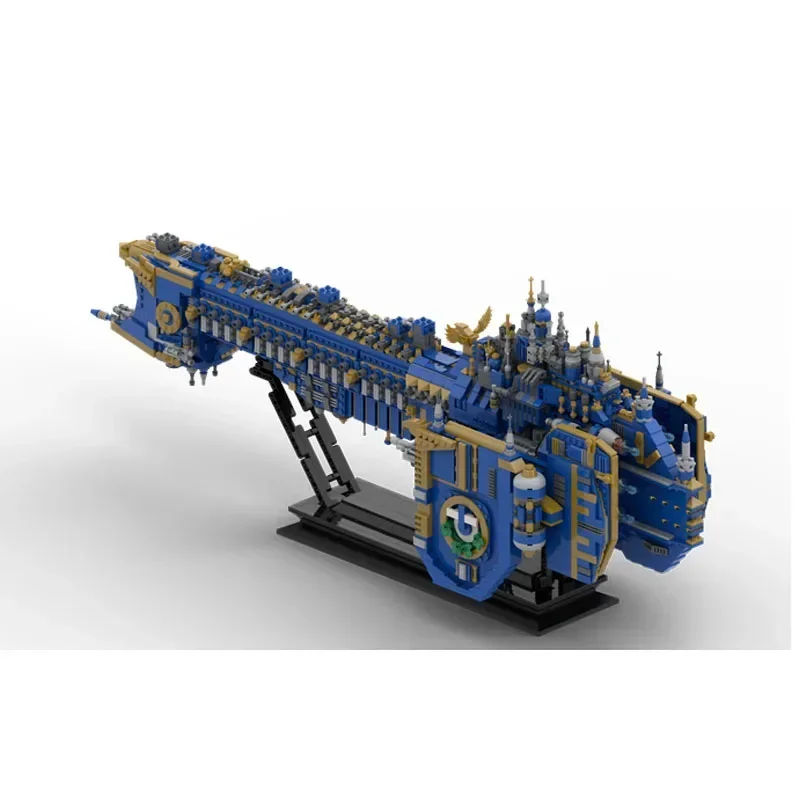 Spaceship 40k MOC-160650 Battleship Model Building Block Toy Model 4906PCS Kids Birthday Gift Christmas Diy Toy Gift