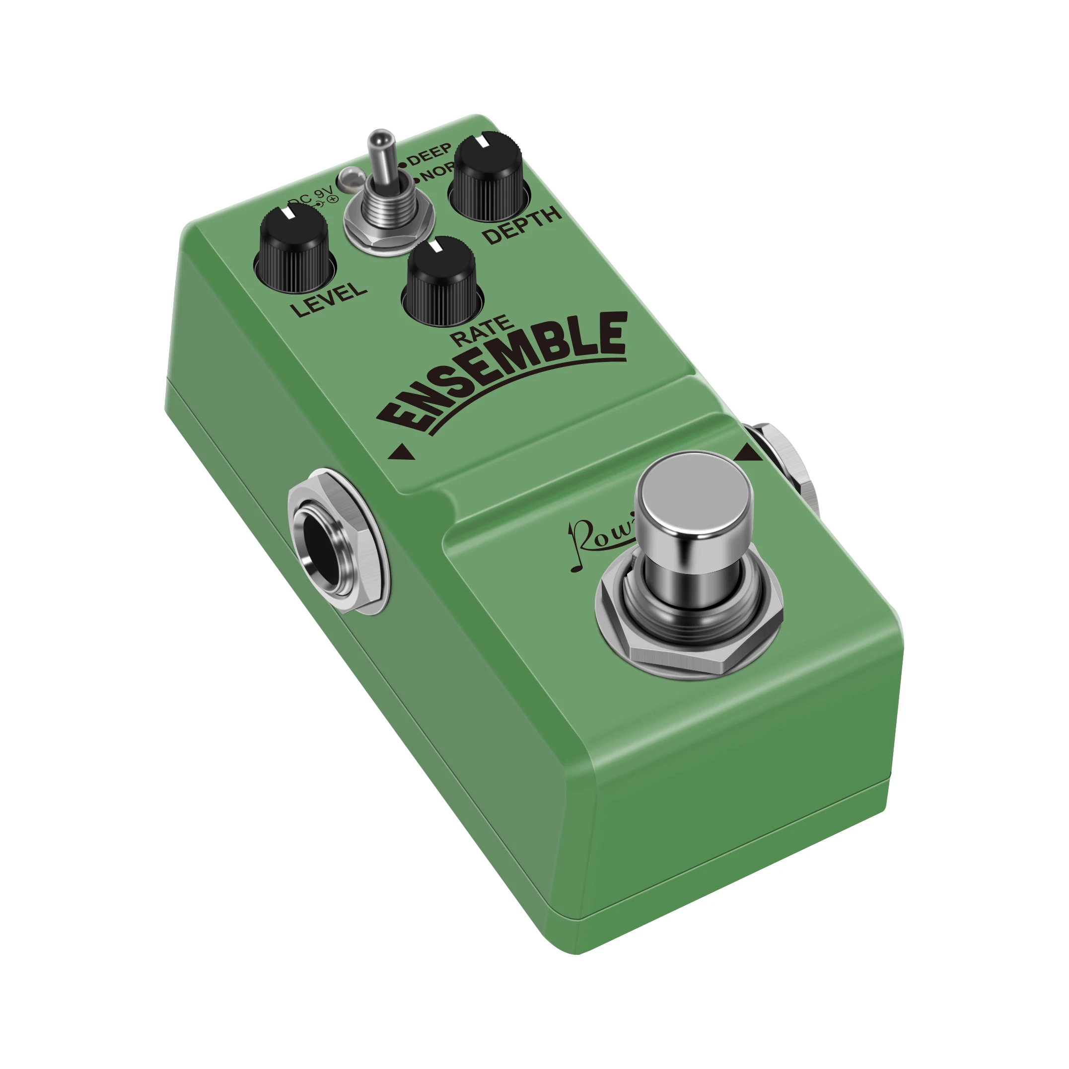 Rowin-chorus Nano pedal para guitarra, chorus, tamanho super mini, três modos, true bypass, ln-304