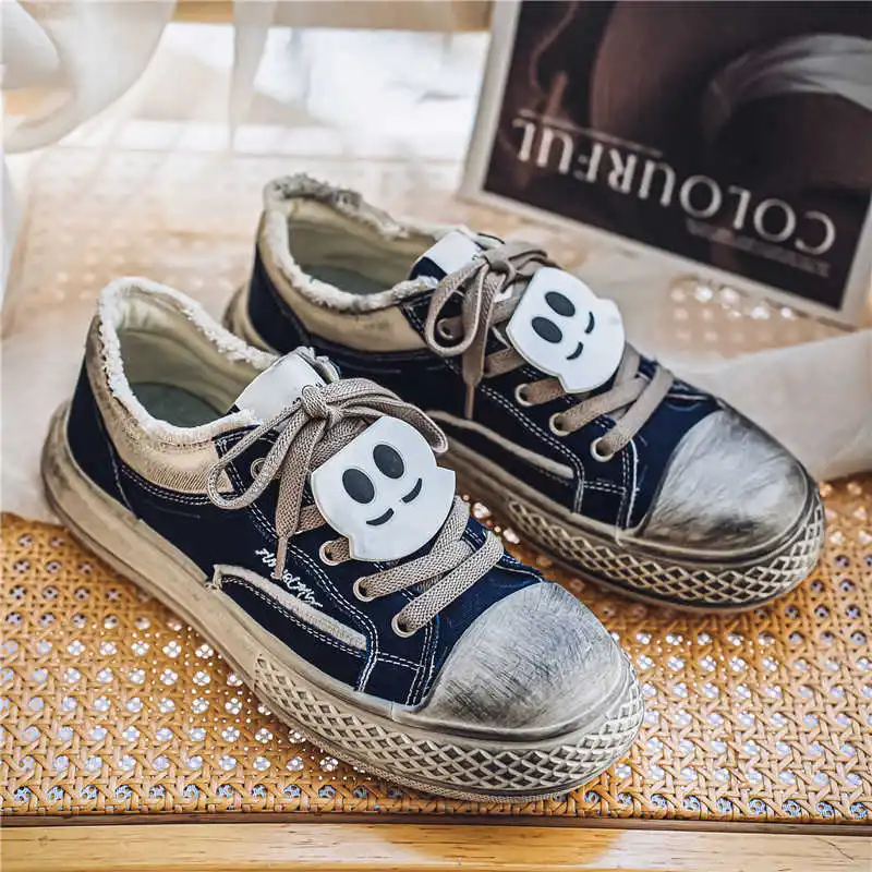 

Summer Laced Mens Shoes Size 47 Loafers Cafes Tennis Brown Men's Sneakers Sport Top Luxury Wide Foot Vietnam