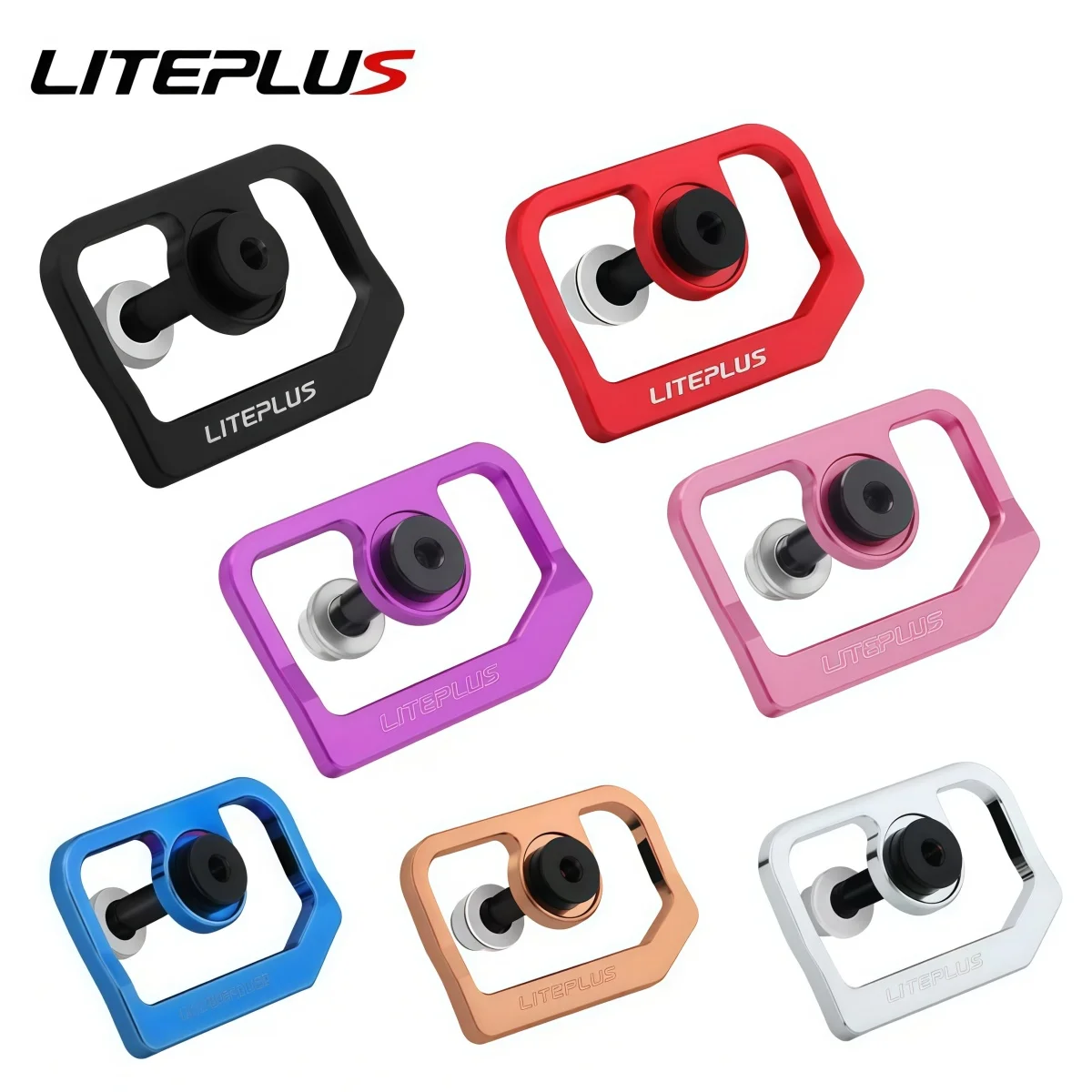 AliExpress SUNTNUR LITEPLUS 6061-T6 Aluminum Alloy Cable Guard – Scratch Protection Plate For Brompton Folding Bike (Black/Red/Blue/Silver/Gold)