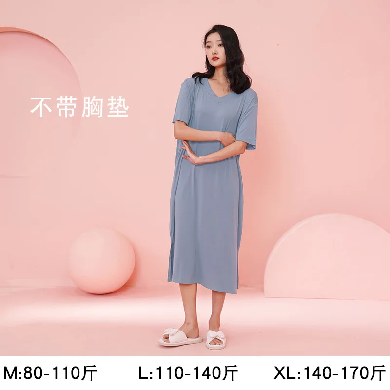 Nightgowns Women's Clothing Homewear Summer New Thin Haute Couture Comfort Casual Wearable Breathable Stylish Loose Large Size