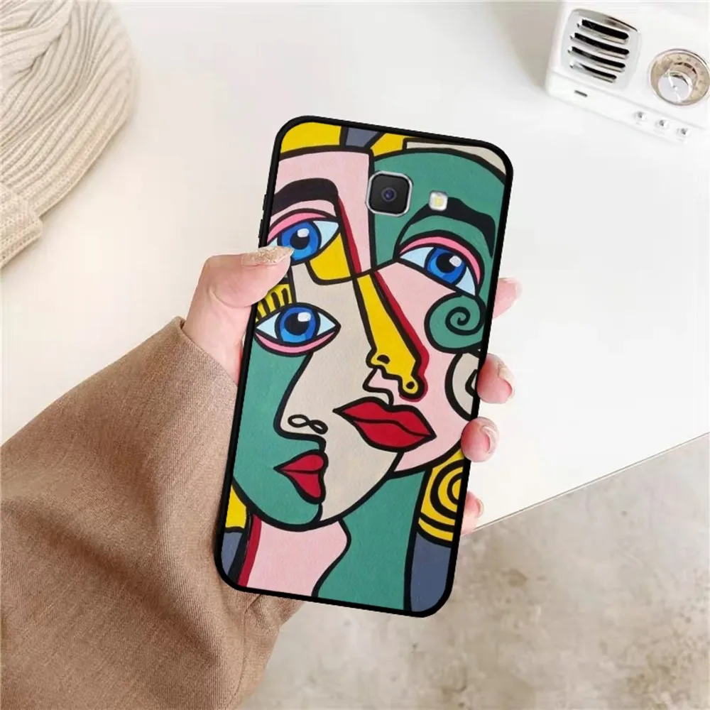 Picasso Abstract Art Painting Phone Case For Samsung J 7 plus 7core J7 neo J6 plus prime J6 J4 J5 Mobile Cover