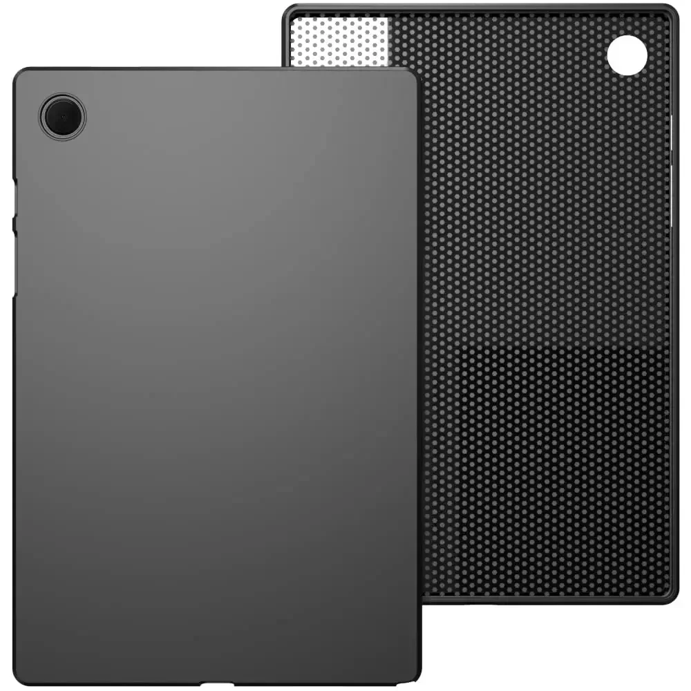 لسامسونج غالاكسي تاب A9 8.7 2023 SM-X110 SM-X115 X110 X115 X117 اللوحي حافظة لينة سيليكون قذيفة غطاء أسود مرن