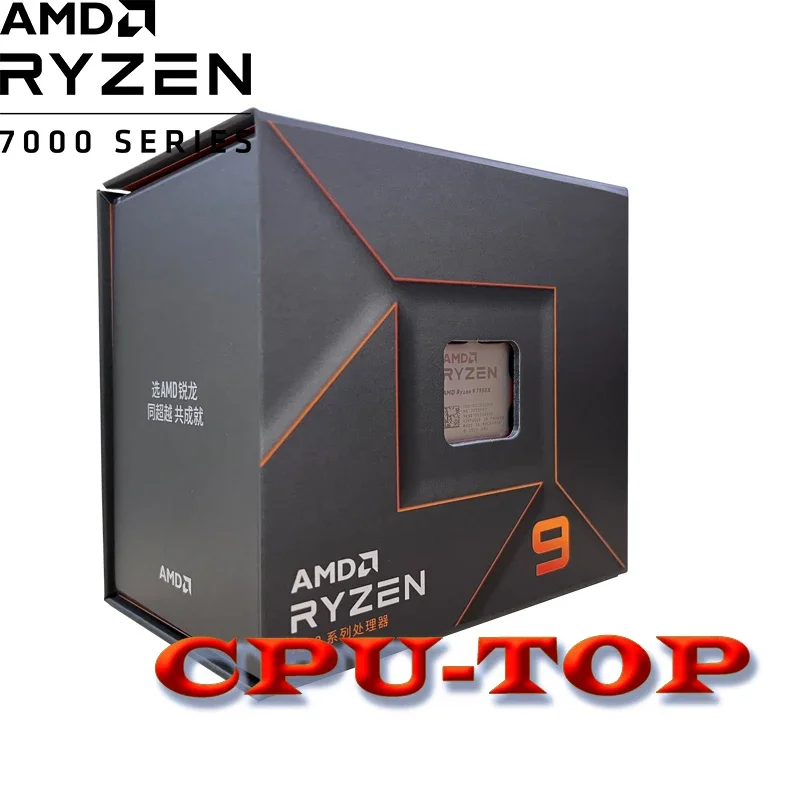 New New AMD Ryzen 9 7950X R9 7950X BOX 100-100000514 4.5GHz 16-Core 32-Thread CPU Processo 5nm Zen4 170W Socket AM5 PCI-E5.0 No