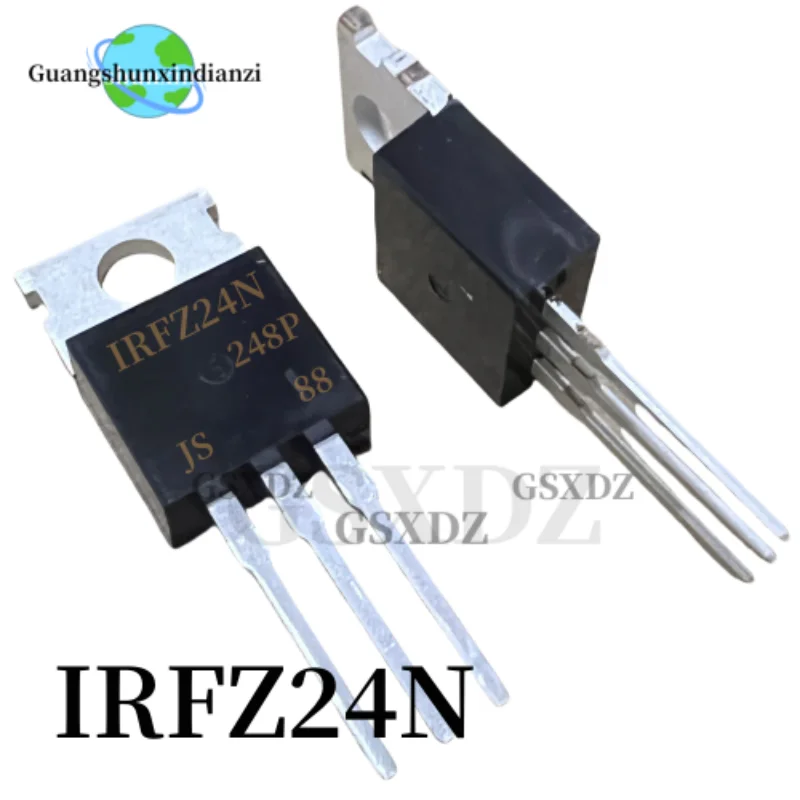 10PCS (M) IRFZ24N IRFZ34N IRFZ44N IRFZ46N IRFZ48N IRF3205 High-power transistor IRFZ44 MOSFET NEW TO220