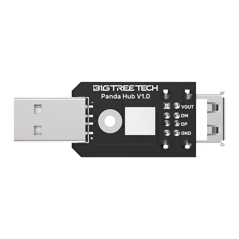 BIGTREETECH Panda Hub Dual USB Expansion DC 5V Original USB Port Protection for Panda Touch Bambulab P1S P1P 3D Printer DIY