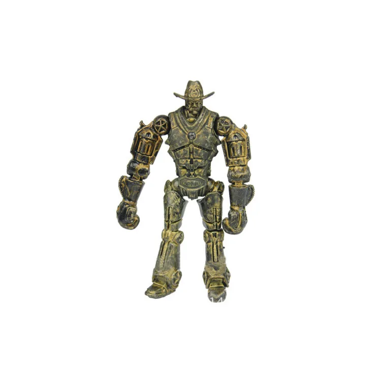 8pcs/Set 13cm New Real Steel Zeus Atom Midas Adam Raider Robot Model Toys Gift Action Figure