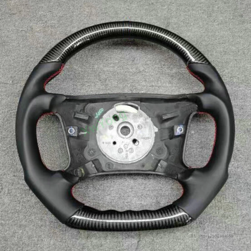 New For BMW E38 E39 E46 E53 520 530 528 318 320 325 330 100% Real Carbon Fiber Car Steering Wheel