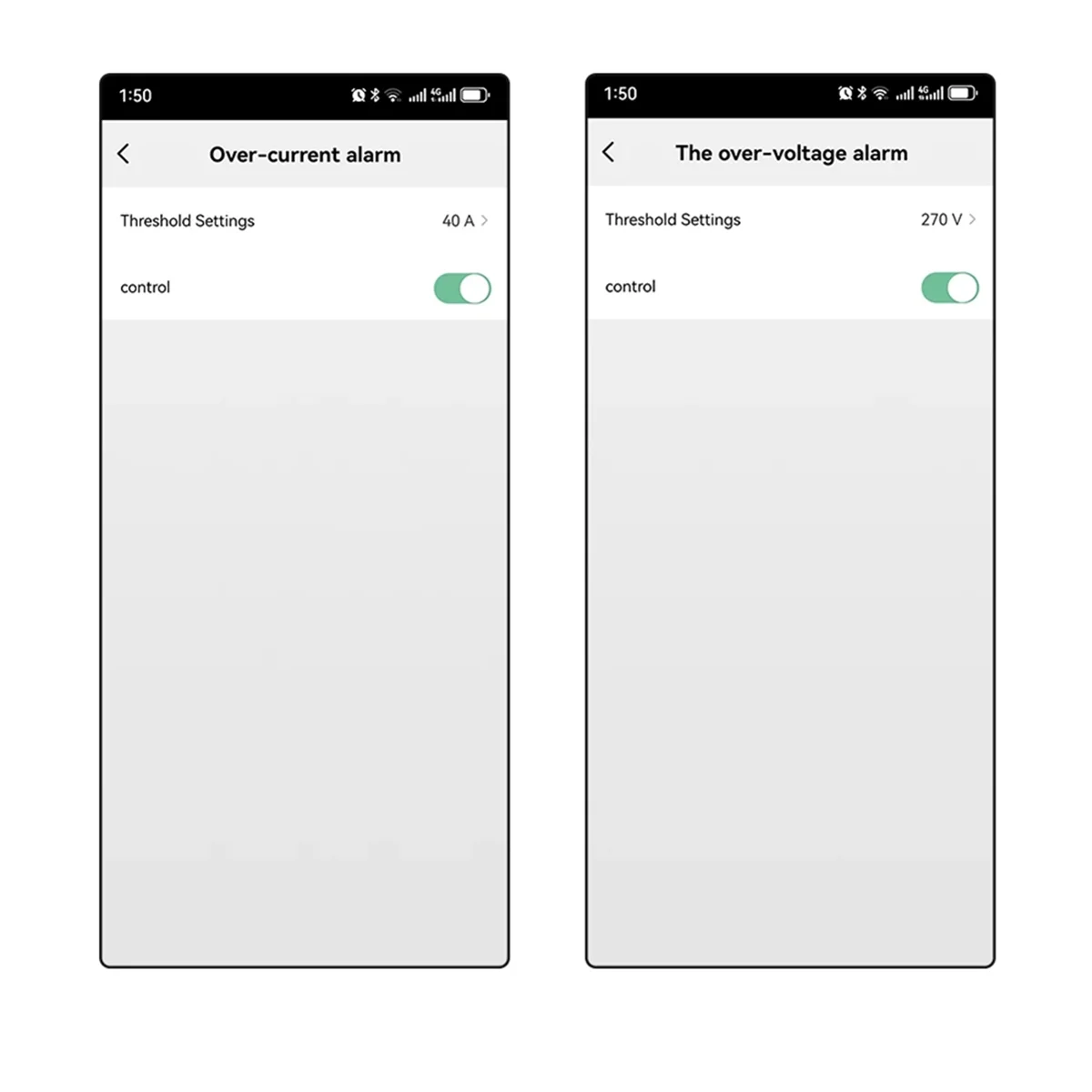 ABGN 2P 63A 110 فولت 220 فولت TUYA WIFI التبديل كيلووات ساعة قياس قطاع دارة الموقت مع الجهد الحالي وحماية التسرب