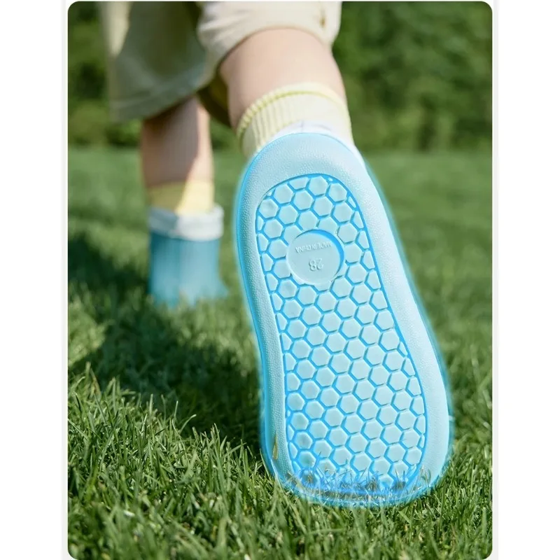 مكافحة زلة الكرتون الأطفال احذية المطر مقاوم للماء Oes للطفل محايد Sle أحذية أطفال للمطر والرطوبة الأحذية في الهواء الطلق