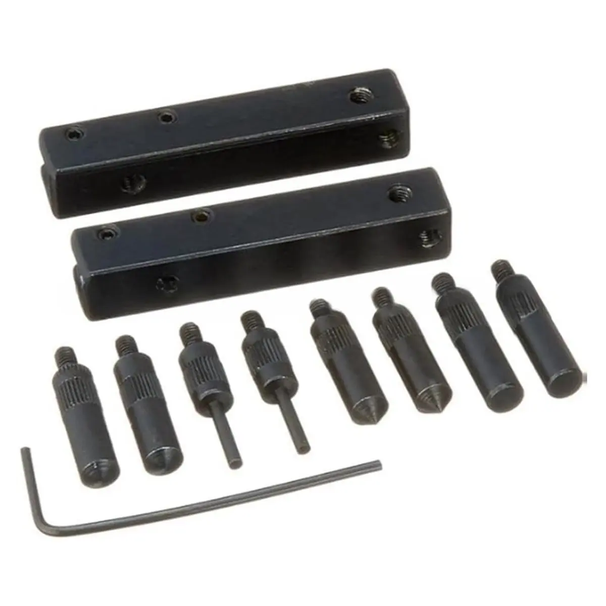 A74U Digital Caliper Accessories Kit 8 Measuring Points 2 Clamps 1 Wrench for Internal External Groove Step Measurement Tools