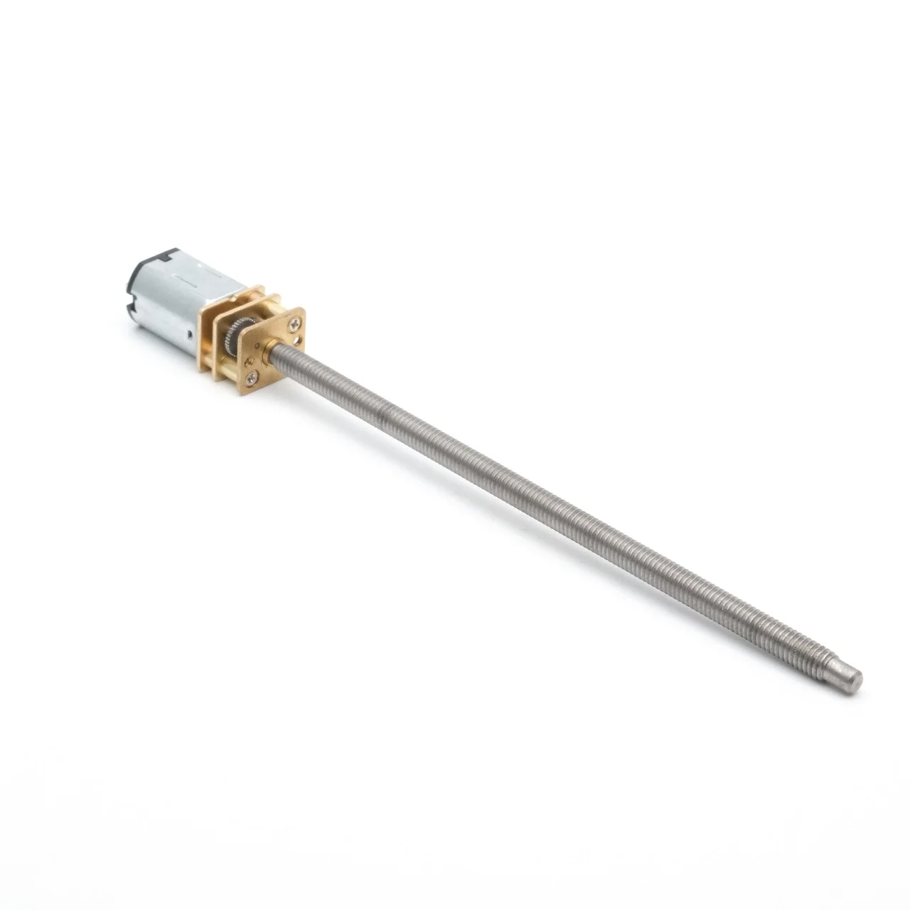Threaded Screw Long Shaft N20 DC Gear motor 3V 6V 12V M4 100MM Magnetic Encoder DIY Model smart robot Door lock motor 30-600RPM