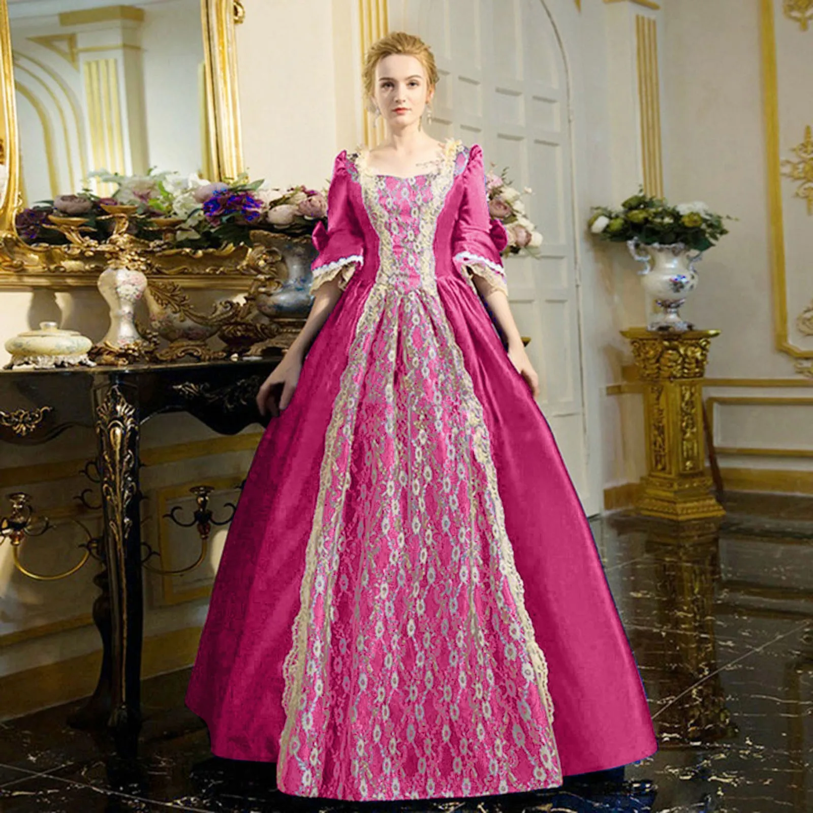 pink medieval princess dress Pink Princess Renaissance Dress