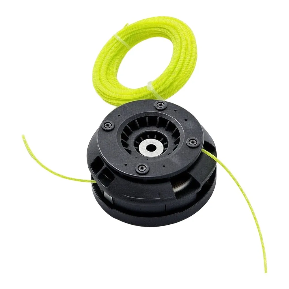 ST40L03 Trimmer Head Compatible with For Greenworks - 0.080 in Dual Line High Strength ABS Improved Trimming Efficiency