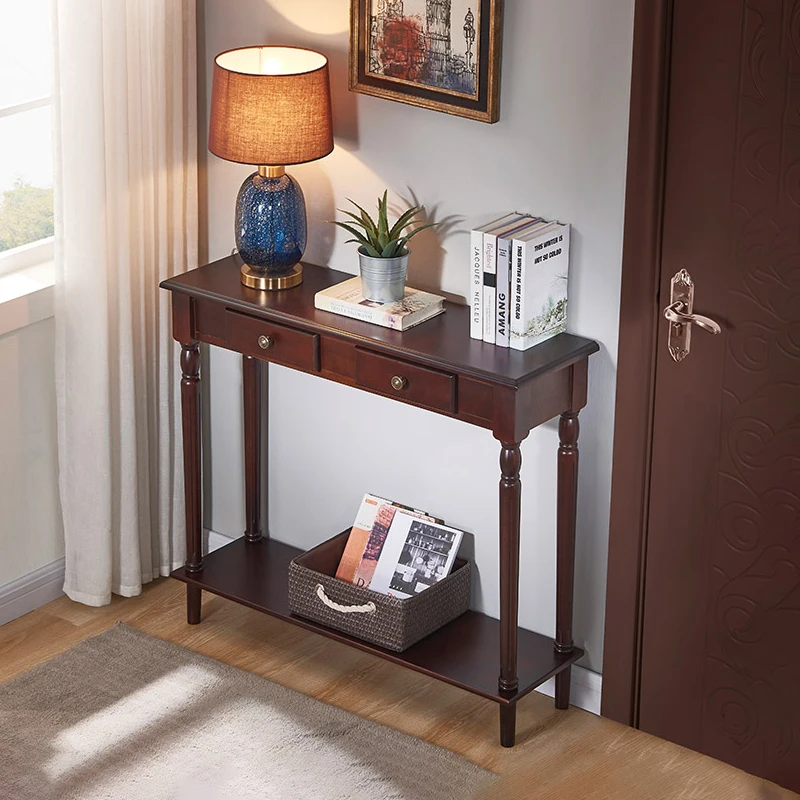 Vintage Classic Console Table Drawer Design Premium Trendy Console Table Storage Beauty Tisch Wohnzimer Meble do salonu