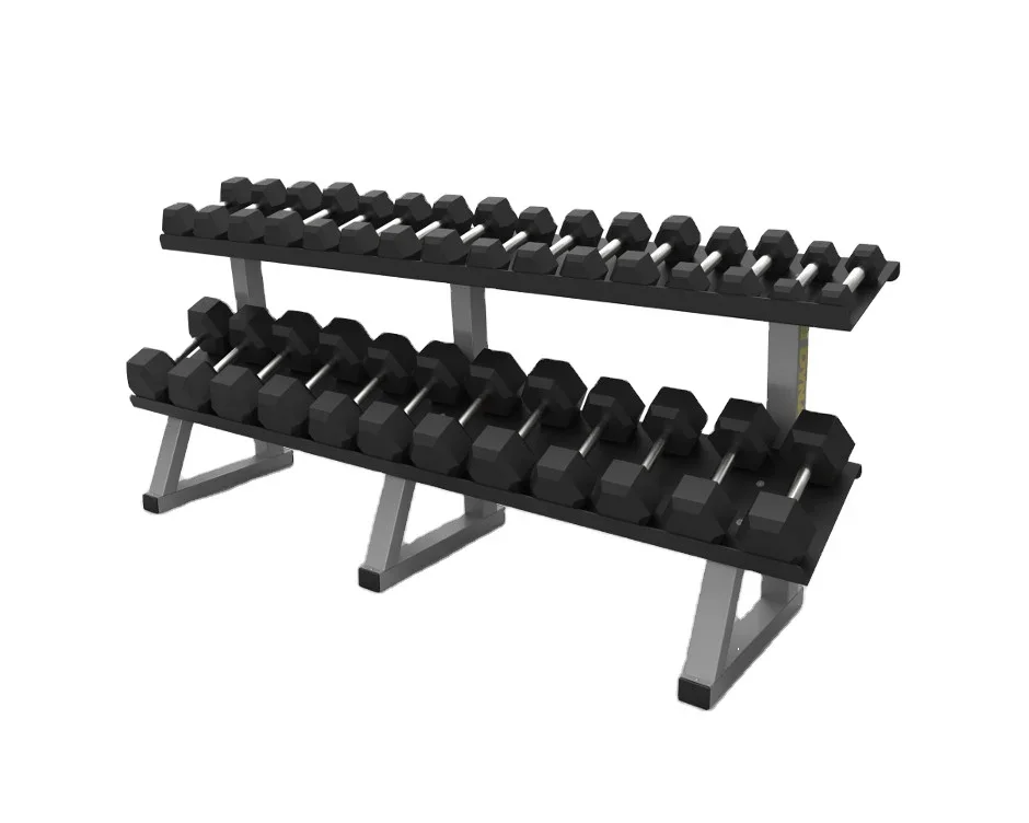 

2 Tiers Dumbbell Storage Rack Gym Dumbbell Storage Rack