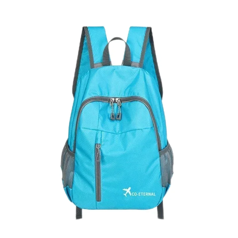 Mochila plegable de gran capacidad para hombre y mujer, bolsa de almacenamiento de viaje para deportes al aire libre, impermeable, resistente al