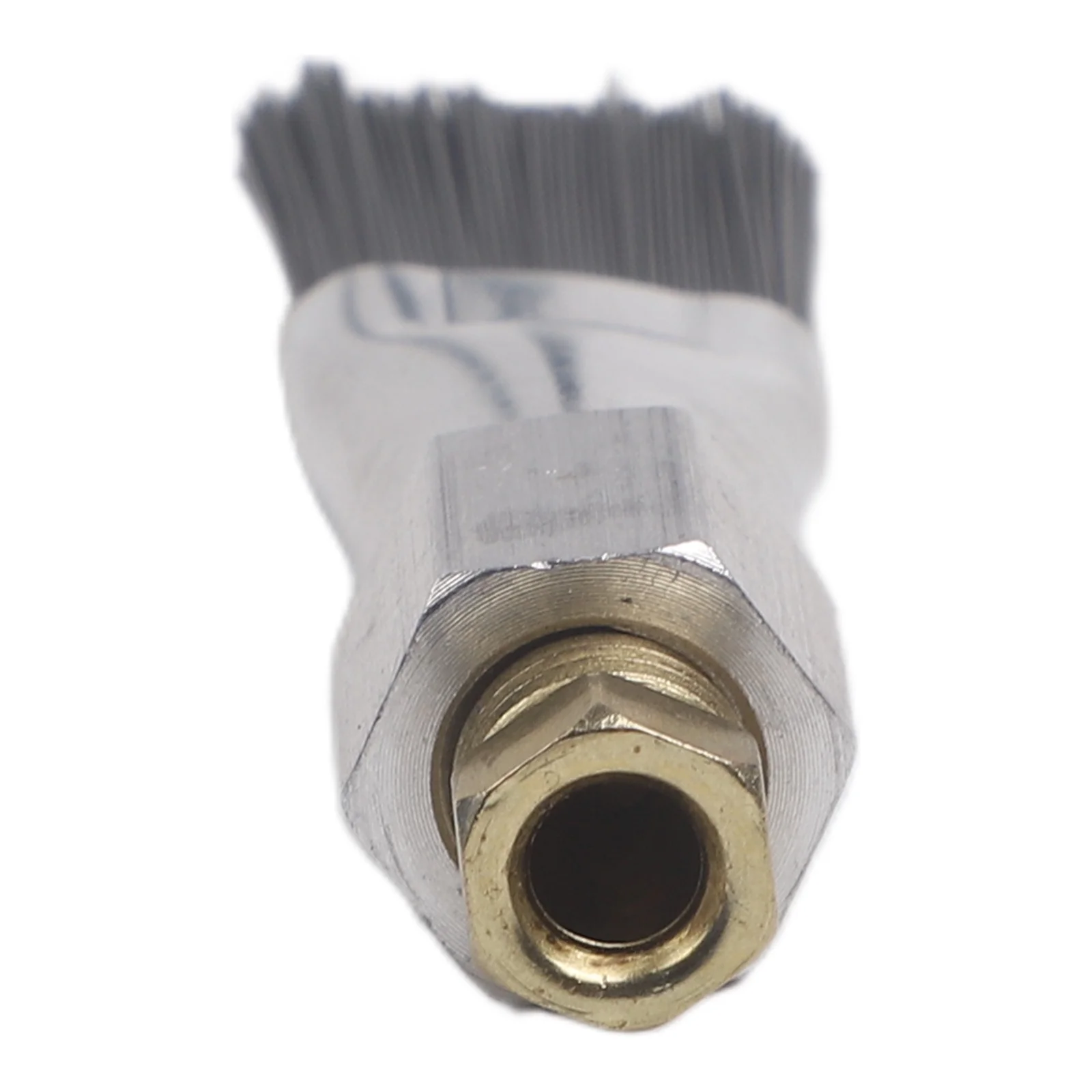 Brush for Lubricating Chains with M8 and Slider Mounts Designed for Effective Lubricant Application in Field Use