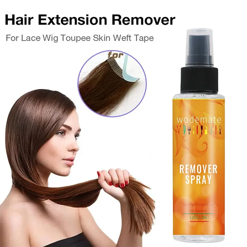 Remover Spray Fast Acting Wig Glue Remover Spray Tape in Extension Hair Glue Remover for Lace Wig Closure Hairpiece Toupee