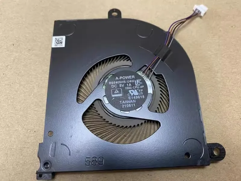 Imagem -05 - Brand Novidades Original Cooling Fan para Msi 1562stealth15m Bs5405hs-u4w Bs5405hs-u4x