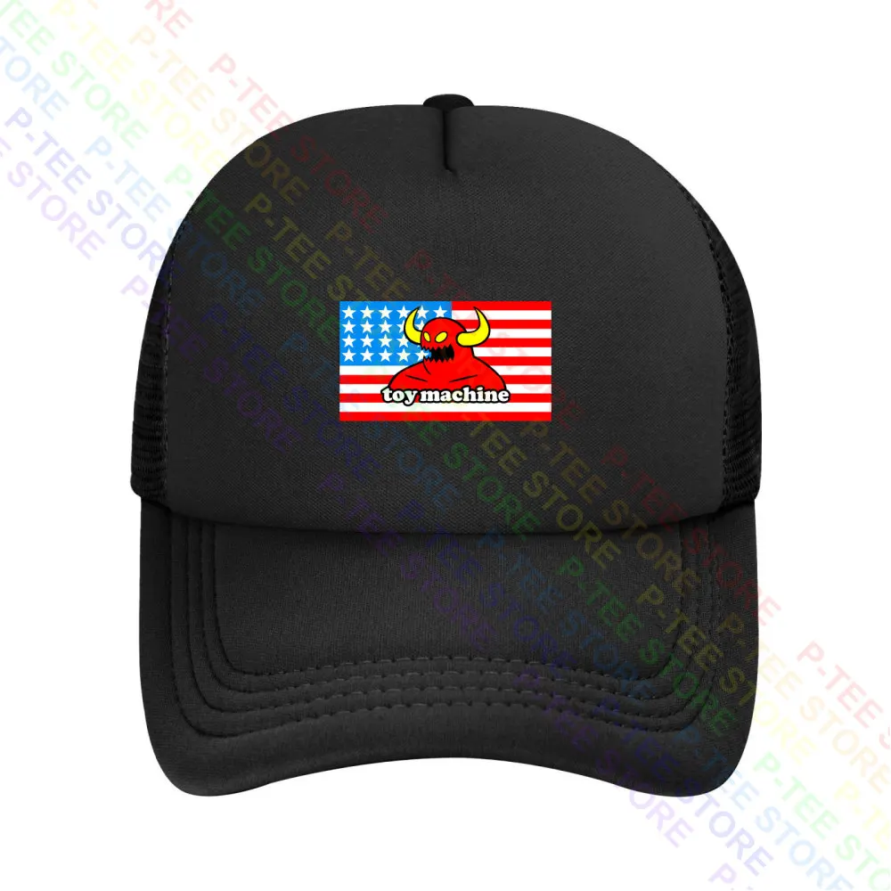 Toy Machine Monster Usa Flag Skateboard Skater Logo Baseball Cap Snapback Caps Knitted Bucket Hat