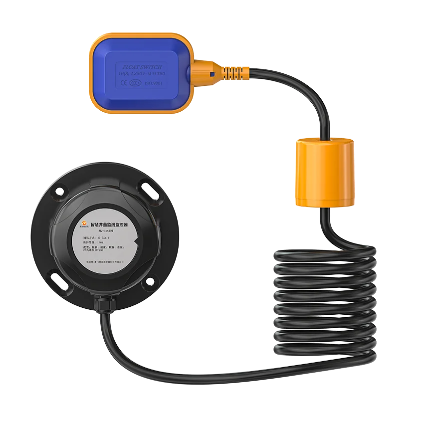4G Smart Manhole Cover Ball Float Level Switch Sensor Pump Level Controller Liquid Level Sensors