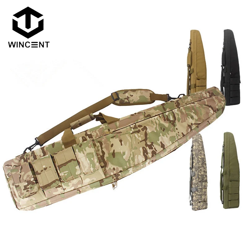 

WINCENT Tactical Oblique Mouth Bag Shoulder Messenger Multifunctional Army Fan Cs Backpack Camouflage Sponge Fishing Backpack