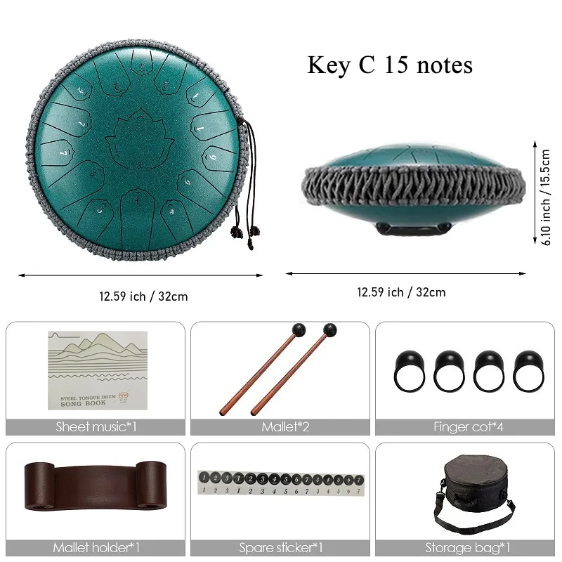 Thumbnail 3 - #30 Ranked Tongue Drums Picks in 2026