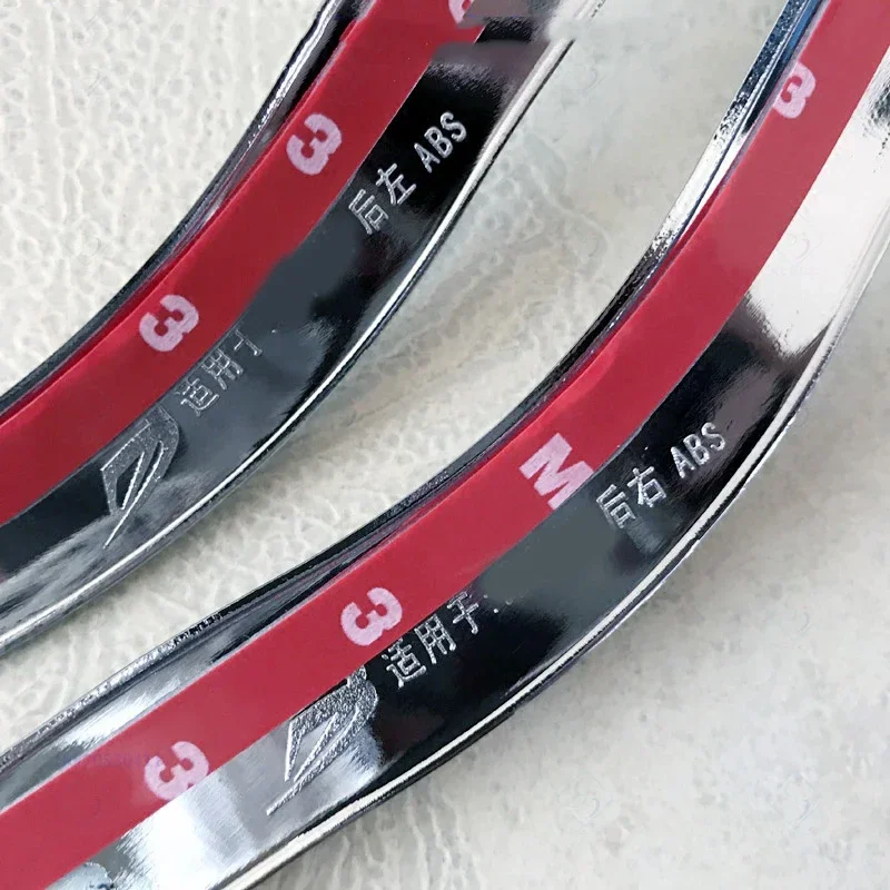 ABS Chrome for Opel Mokka 2013-2018 Car Tail Lights Rear Lamps Decoration Frame Cover Trim Accessories Car Styling 2pcs