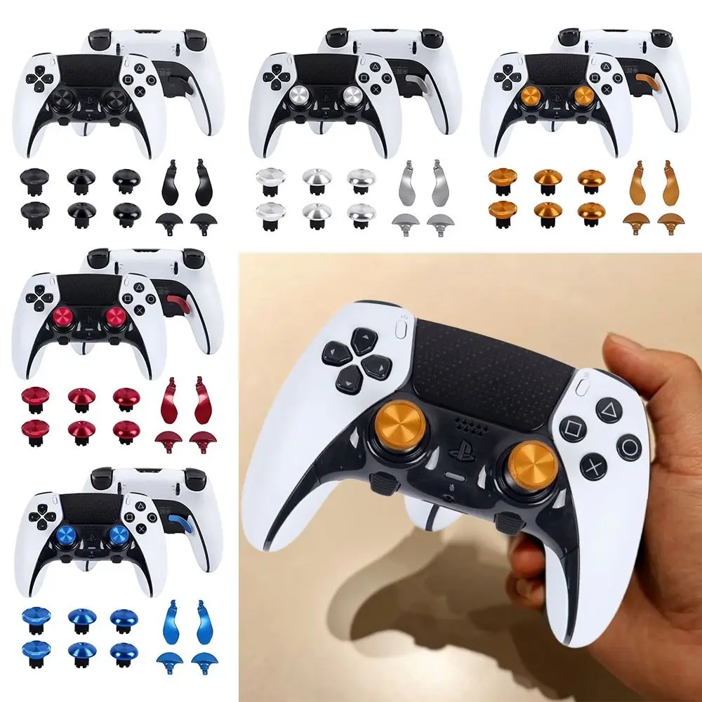 

10pcs Accessories Metal Controller Joystick DIY Spare Parts Gamepad Back Paddles Gamepad Thumbsticks