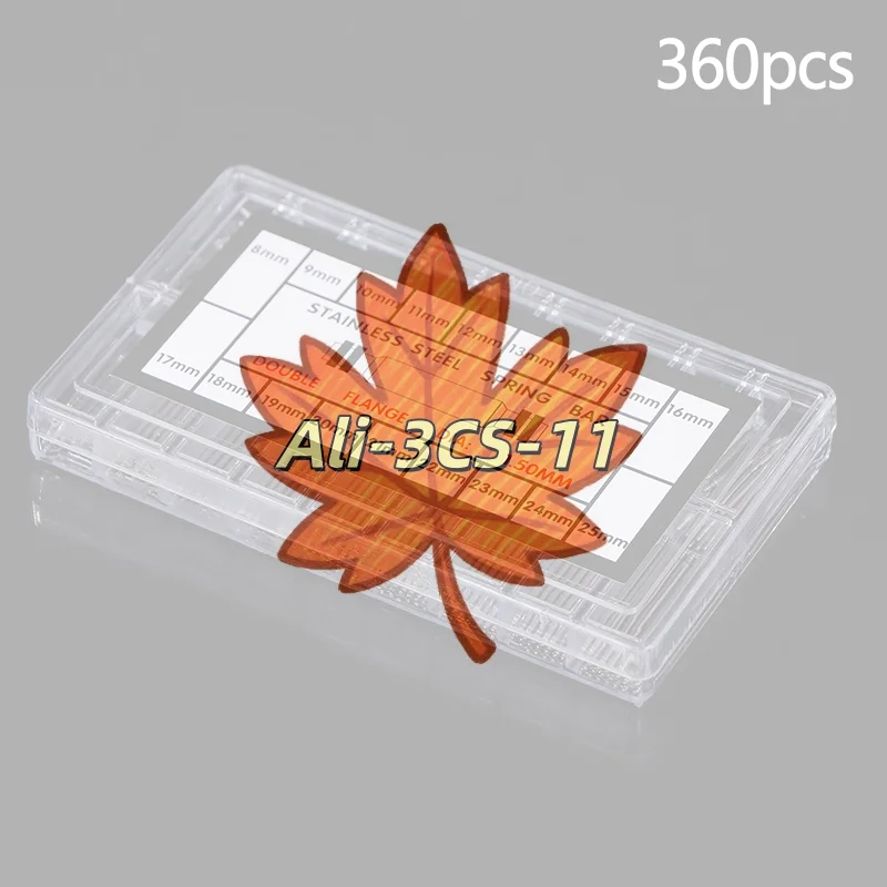 

360Pcs/Set 8-25MM Watch Band Strap Barrette Link Pin Watchmaker Watch Band Spring Bars Strap Link Pins Steel Repair Kit Tools